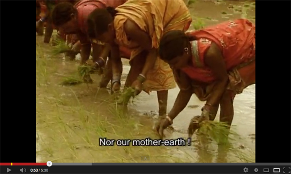 New video on adivasi and land rights : "Gaon chhodab nahin!", a struggle song